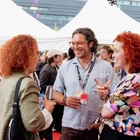 Industry Drink, Festival Garden, 30th Sarajevo Film Festival, 2024 (C) Obala Art Centar