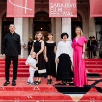 Crew: THE EDITORIAL OFFICE, Red Carpet, National Theatre, 30th Sarajevo Film Festival, 2024 (C) Obala Art Centar