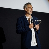 John Turturro reciving The Hearth of Sarajevo, Coca-Cola Open Air Cinema, 30th Sarajevo Film Festival, 2024 (C) Obala Art Centar