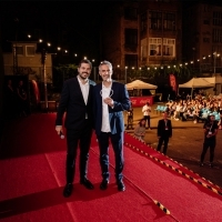 John Turturro reciving The Hearth of Sarajevo, Coca-Cola Open Air Cinema, 30th Sarajevo Film Festival, 2024 (C) Obala Art Centar