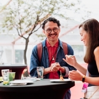 Festival breakfast in partnership with Atlantic Group, Coca-Cola and Meggle, Festival Square, 30th Sarajevo Film Festival, 2024 (C) Obala Art Centar
