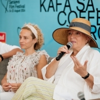 Grand Coffee with..., Crew: MAJKA MARA, Festival Square, 30th Sarajevo Film Festival, 2024 (C) Obala Art Centar
