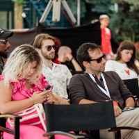 Docu Press Corner, Festival Square, 30th Sarajevo Film Festival, 2024 (C) Obala Art Centar
