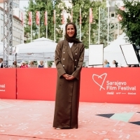 Noor Al Nasr, Director, Red Carpet, National Theatre, 30th Sarajevo Film Festival, 2024 (C) Obala Art Centar