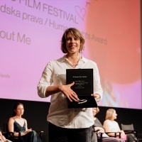 Anna Rubi, Director, HUMAN RIGHTS AWARD, National Theatre, 30th Sarajevo Film Festival, 2024 (C) Obala Art Centar