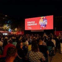 Screening: THE MARCHING BAND, Coca-Cola Open Air Cinema, 30th Sarajevo Film Festival, 2024 (C) Obala Art Centar