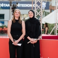 Meliha Šahović and Zejneb Musić, Red Carpet, National Theatre, 31st Sarajevo Film Festival, 2025 (C) Obala Art Centar