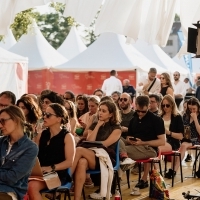 CineLink Talks, Festival garden, 31st Sarajevo Film Festival, 2025 (C) Obala Art Centar	