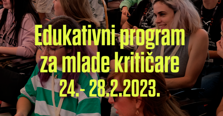 Edukativni program za mlade kritičare u okviru Mreže festivala Jadranske regije