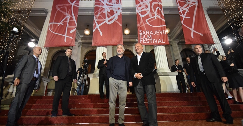 Robert De Niro na crvenom tepihu Sarajevo Film Festivala